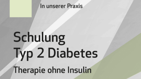 Behandlungs- und Schulungsprogramm für Typ 2 Diabetes ohne Insulingabe